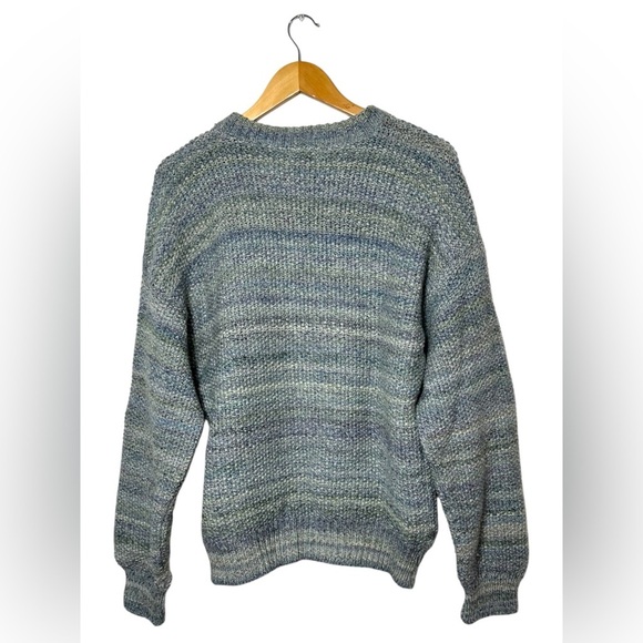 Vintage 90s Protege 100% Wool Grandpa Sweater Coogi Style | Mens Size Large - Picture 6 of 6